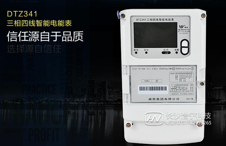 長(zhǎng)沙威勝DTZ341智能電表功能介紹